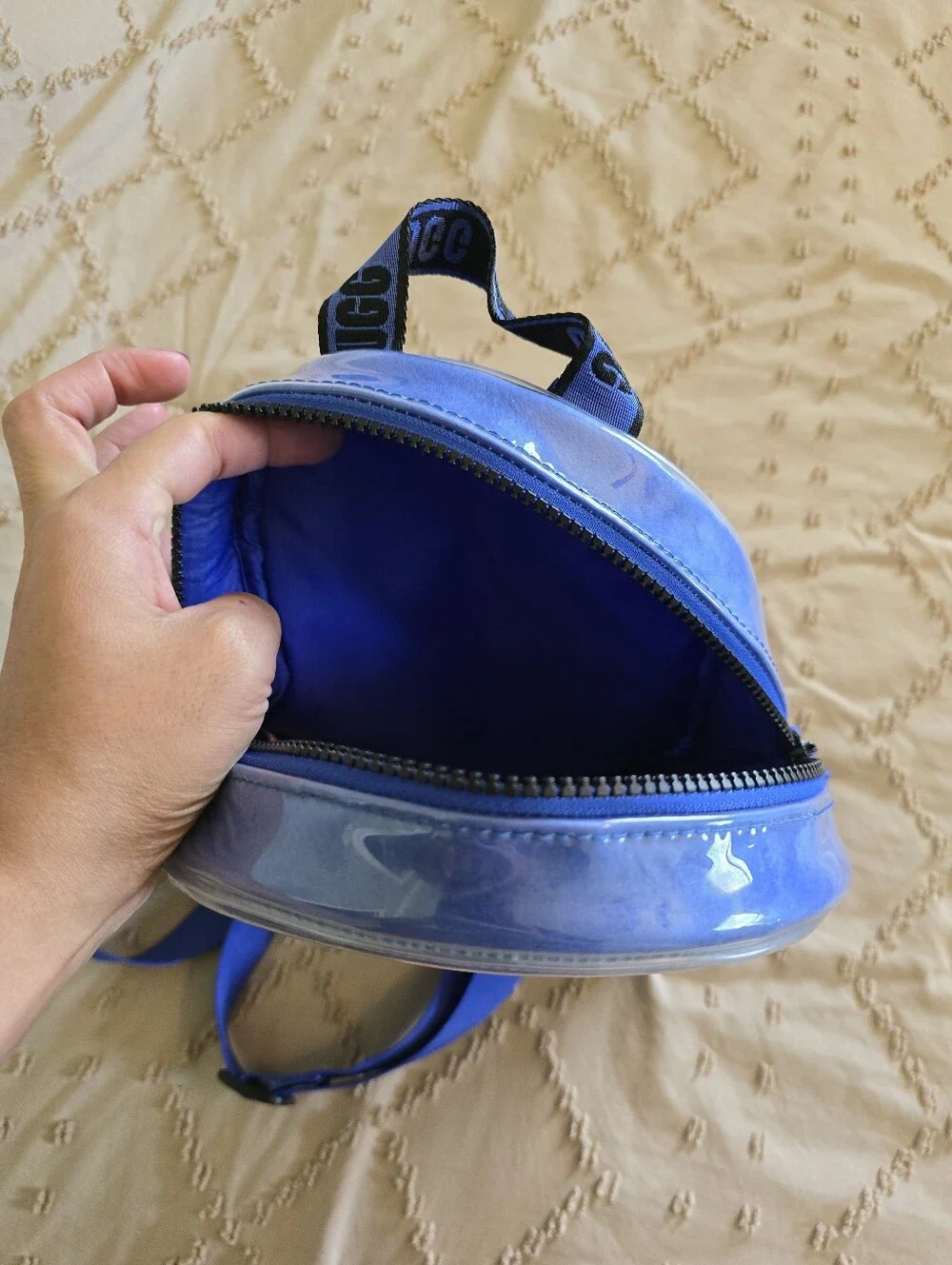 UGG Dannie II Mini Clear Backpack Blue